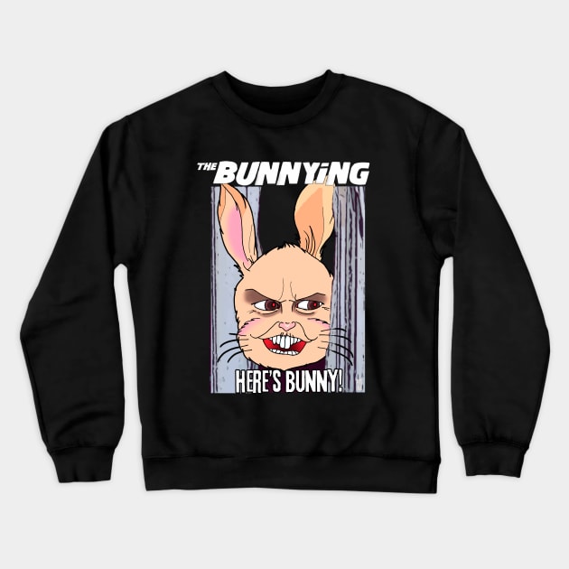 The Bunnying -  The Shining Parody Crewneck Sweatshirt by SEIKA by FP